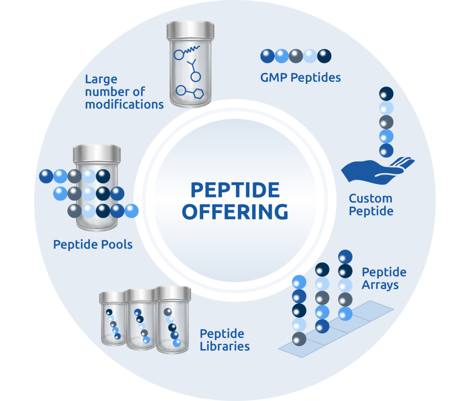 a wide range of peptide modification